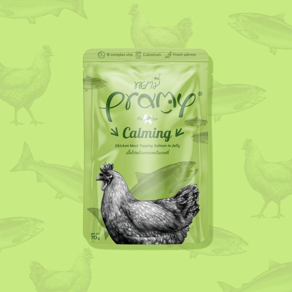 Jöle içinde Somonlu ve Tavuklu Yetişkin Kedi Yaş Maması 70 g