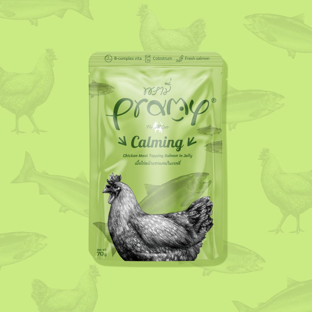 Jöle içinde Somonlu ve Tavuklu Yetişkin Kedi Yaş Maması 70 g