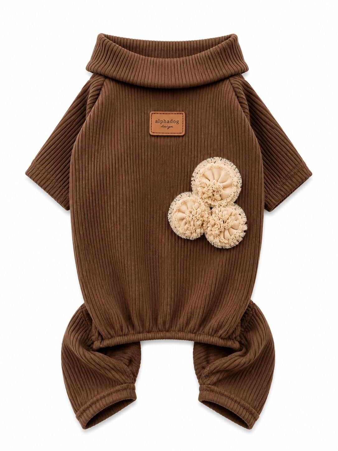 POM SOFT BROWN PİJAMA NO:3