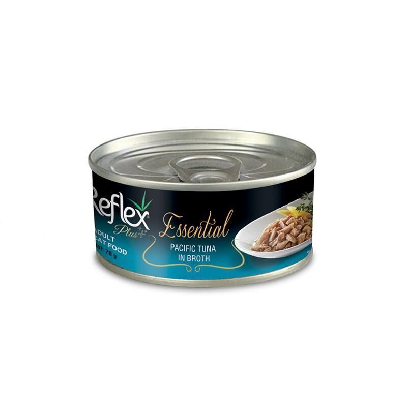 Pacific Tuna in Broth Essential Pasifik Ton Balıklı Yetişkin Kedi Konservesi 70 Gr
