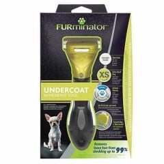 Furminator Köpek Tarağı - Kısa Tüylü Küçük Irk Köpekler için - XS