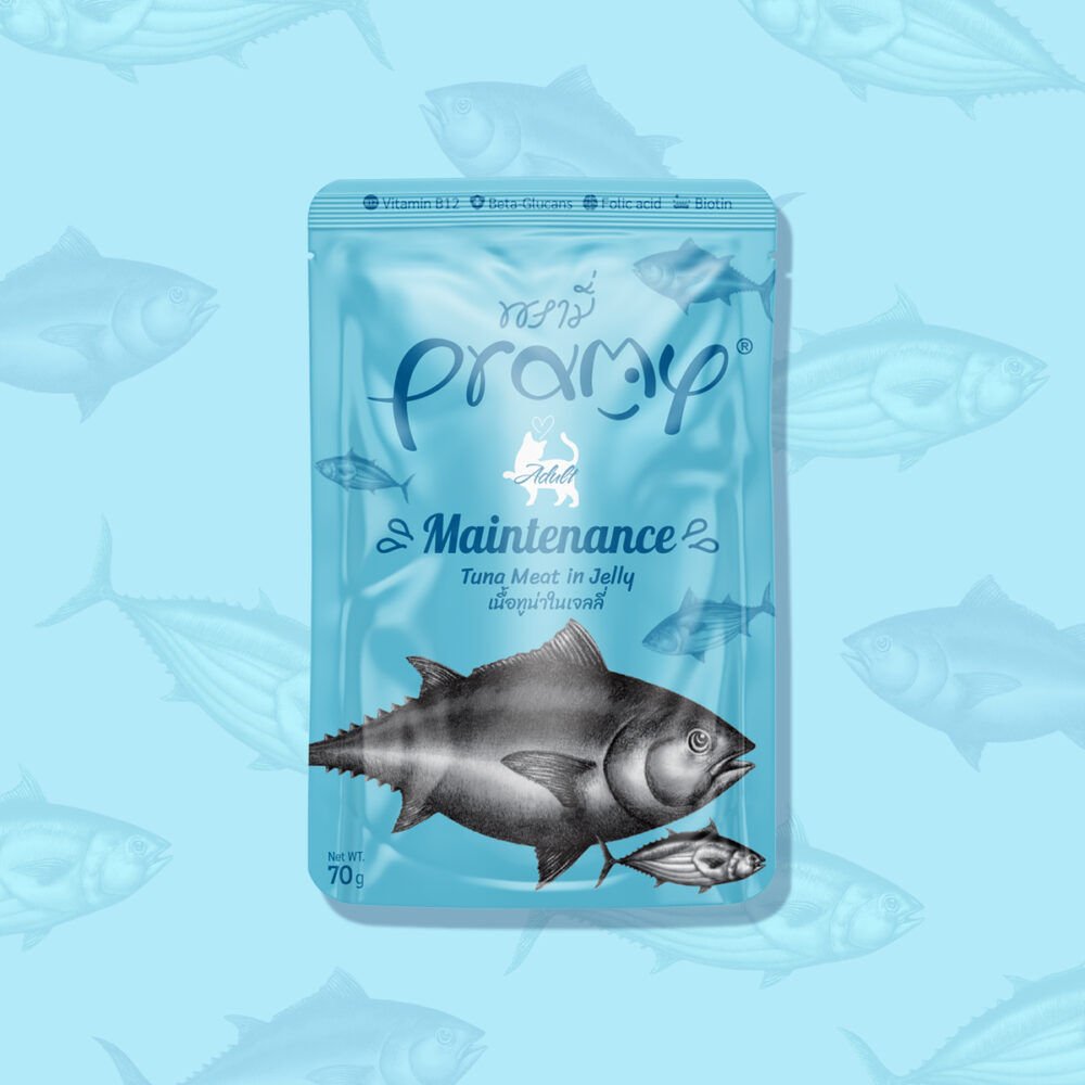 Jöle içinde Yağsız Ton Balıklı Yetişkin Kedi Yaş Maması 70 g