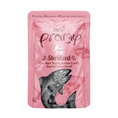 Jöle içinde Somonlu ve Ton Balıklı Kısır Kedi Yaş Maması 70 g