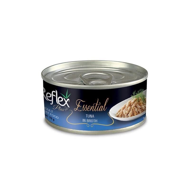 Essential Tuna in Broth Atlantik Ton Balıklı Yetişkin Kedi Konservesi 70 Gr