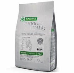 Natures Protection Superior Care White Coat Küçük Irk Böcekli Beyaz Köpek Maması 1.5 Kg