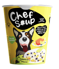 Köpekler için Tavuk Etli Çabuk Çorba 50 gr