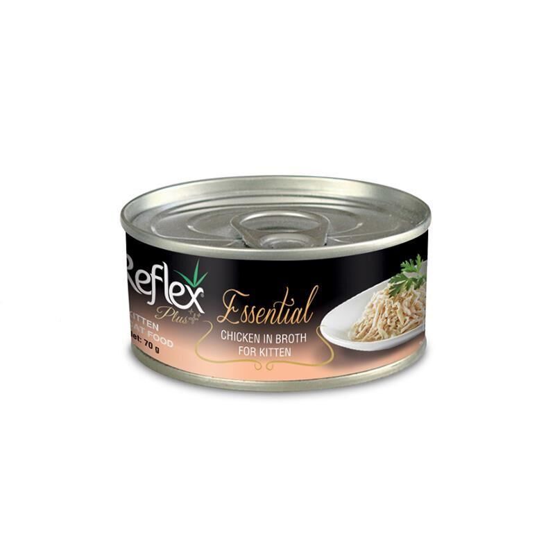 Essential Chicken in Broth for Kitten Tavuklu Yavru Kedi Konservesi 70 Gr