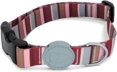 Morso Skyline Köpek Boyun Tasması – Kırmızı/Pembe, 1,5 × 30–42 cm