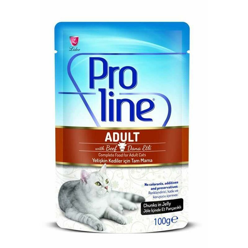 Dana Etli Jöleli Pouch Yetişkin Kedi Konservesi 100 Gr