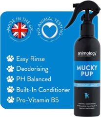 Animology Mucky Puppy Durulamasız Yavru Köpek Şampuanı 250 ML