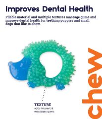 PETSTAGES Cutie Chewies Hedgehog Dog Chew Toy Köpek Çiğneme Oyuncağı
