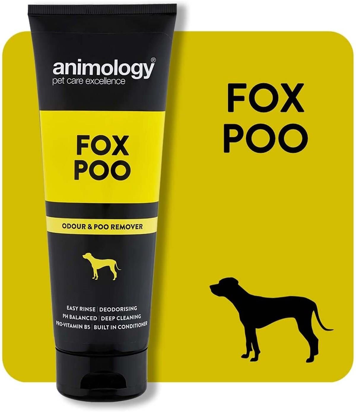 Fox Poo Kötü Kokular İçin Köpek Şampuanı 250 ML