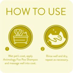 Fox Poo Kötü Kokular İçin Köpek Şampuanı 250 ML