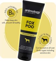 Fox Poo Kötü Kokular İçin Köpek Şampuanı 250 ML