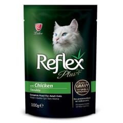 Tavuklu Sos İçinde Parça Etli Konserve Kedi Maması 100 Gr