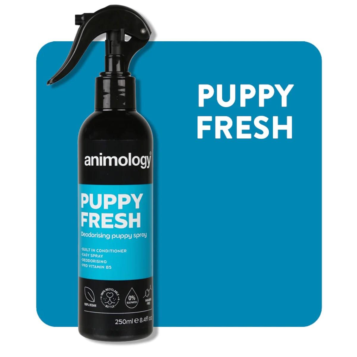 Animology Puppy Fresh Koku Giderici Yavru Köpek Bakım Spreyi – 250 ml