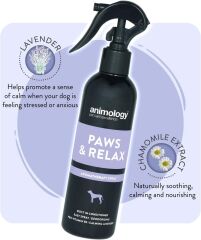 Animology Paws Relax Aromatherapy Rahatlatıcı Köpek Tüy Bakım Spreyi 250 ml