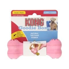 KONG Puppy Goodie Bone Kemik Şeklinde Çok Amaçlı Yavru Köpek Oyuncağı S