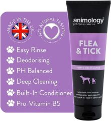 Animology Flea & Tick Pire ve Kene Önleyici Köpek Şampuanı 250 ml