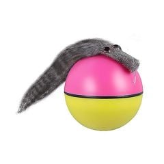 Beavers Ball Piilli Dönen Top Peluş Kedi Oyuncağı