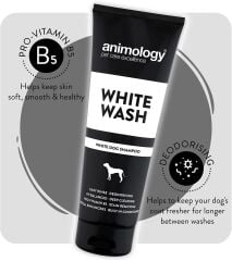 White Wash Beyaz Tüylü Köpek Şampuanı 250 ML
