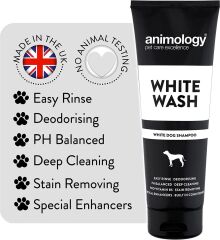 Animology White Wash Beyaz Tüylü Köpek Şampuanı 250 ml