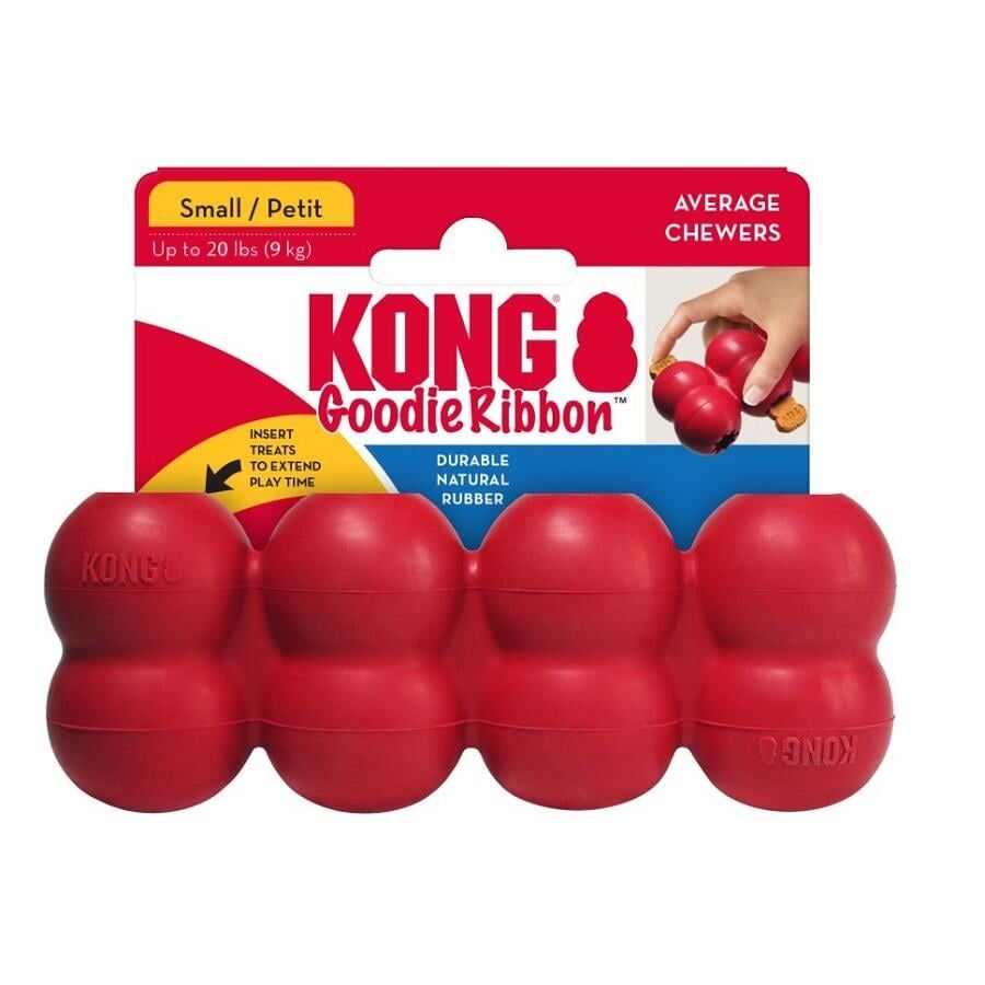 KONG Goodie Ribbon Çoklu Top Şeklinde Köpek Oyuncağı S