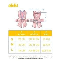 Olchi Candy Ribon Harness M Köpek Göğüs Tasması Mavi Medium