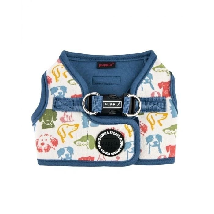PUPPIA CONNOR HARNESS B/BLUE/S KÖPEK GÖĞÜS TASMASI SMALL
