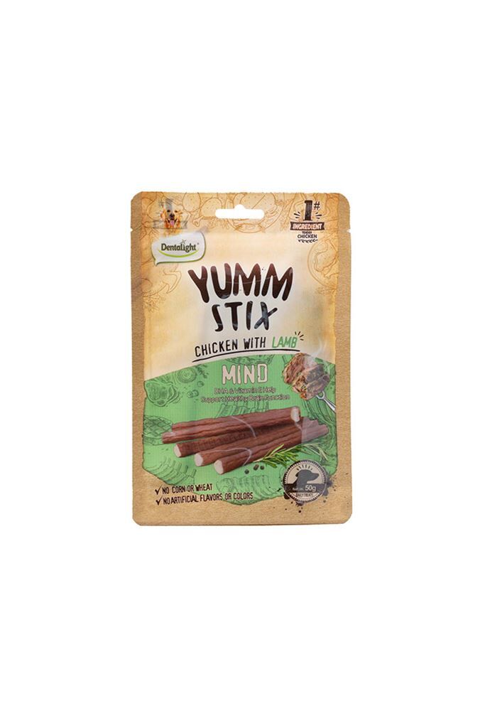 DENTALIGHT YUMM STICK MIND CHICKEN WITH LAMB 50G