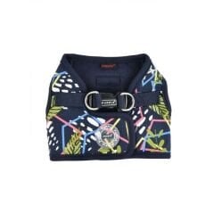 PUPPIA BOTANICAL HARNESS B/NAVY/S KÖPEK GÖĞÜS TASMASI SMALL