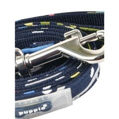 PUPPIA BOTANICAL LEAD/NAVY/M KÖPEK GEZDİRME KAYIŞI MEDIUM