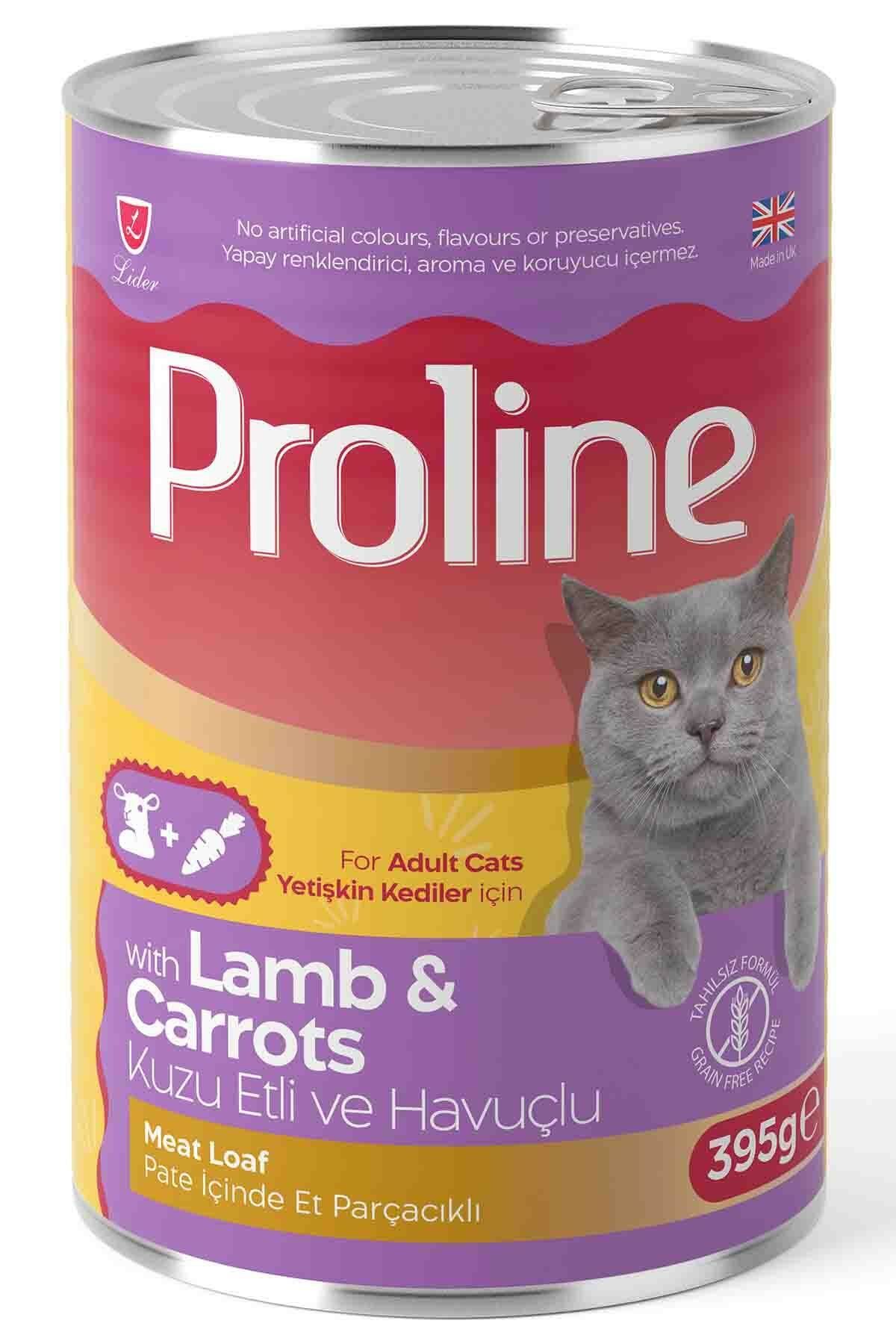 Parça Kuzu Etli ve Havuçlu Ezme Yetişkin Kedi Konservesi 395gr
