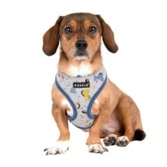 PUPPIA MINMI HARNESS A/BLUE/M KÖPEK GÖĞÜS TASMASI MEDİUM