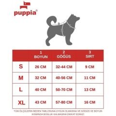PUPPIA MINMI HARNESS A/BLUE/M KÖPEK GÖĞÜS TASMASI MEDİUM