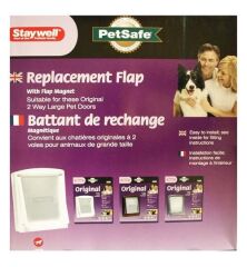 PetSafe Çift Yönlü Köpek Kapısı Kapağı Large