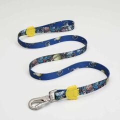 Lindodogs Apollo Köpek Gezdirme Tasması – Uzay Desenli, Dayanıklı ve Ergonomik