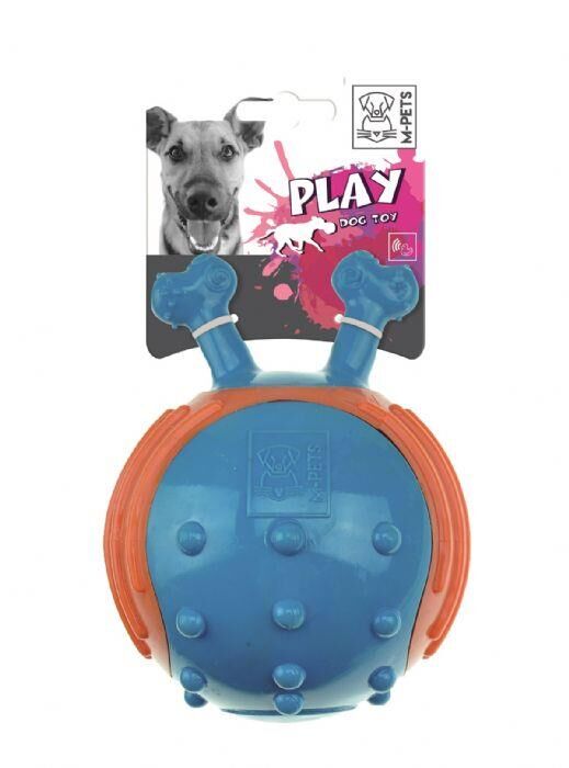 FEELO KÖPEKLER İÇİN KAUÇUK OYUNCAK BLUE/ORANGE