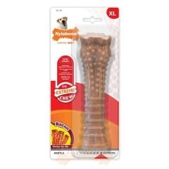 Nylabone Domuz Pastırması Aromalı Köpek Çiğneme Kemiği XL
