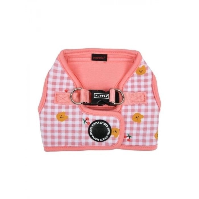 PUPPIA BABA HARNESS B/INDIAN PINK/S KÖPEK GÖĞÜS TASMASI SMALL