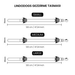 Lindodogs Enjoy Köpek Gezdirme Tasması – Dayanıklı, Renkli ve Güvenli
