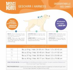 Max & Molly Piano Köpek Göğüs Tasması - (XS)