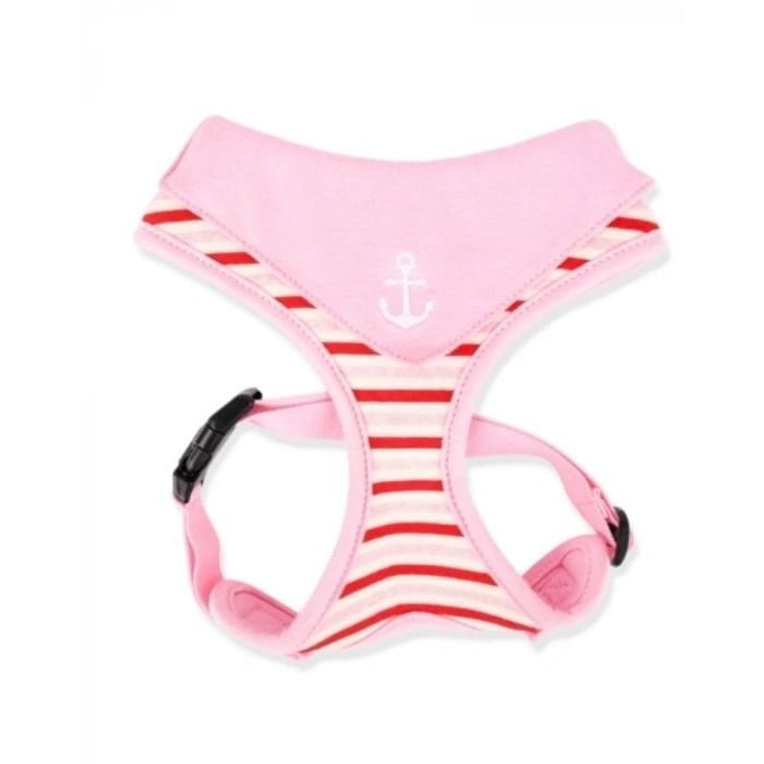 PUPPIA SEAMAN HARNESS A/PINK/S