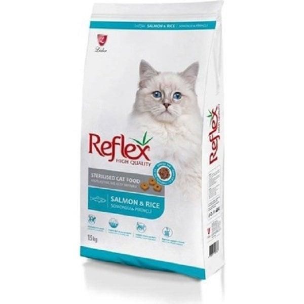 Sterilised Cat Food with Salmon&Rice Somon Balıklı vePirinçli  Kısırlaştırılmış Yetişkin Kedi Maması 15 Kg