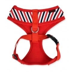 PUPPIA SEAMAN HARNESS A/RED/XL