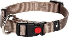 Flamingo Asp Köpek Boyun Tasması – Gri, 15 mm, 30–45 cm