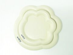 M-PETS Pawsy Seramik Mama Kabı – White (175 ml)