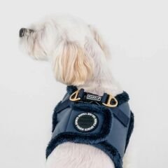 PUPPIA WYNTER HARNESS B/NAVY/M