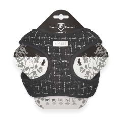 M-PETS HAUTE COUTURE KEDİ GÖĞÜS TASMASI BLACK