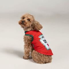 SALYA KETCHUP TSHIRT XS KÖPEK KIYAFETİ XSMALL